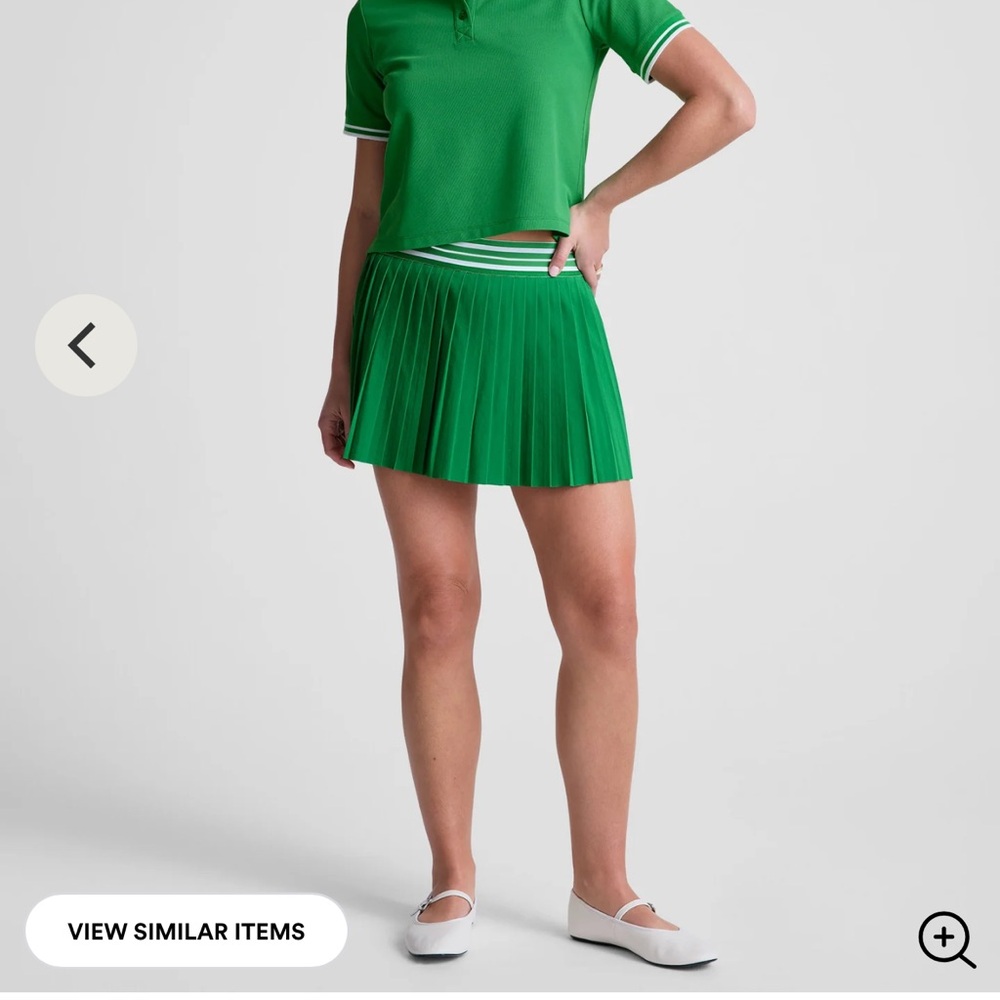 Beyond Yoga Green Polo Shirt - Picture 5 of 5